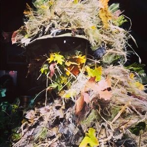 Hand crafted custom Ghillie suit